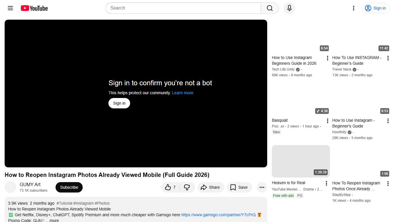 How to Reopen Instagram Photos Already Viewed Mobile (Full Guide 2026) - YouTube