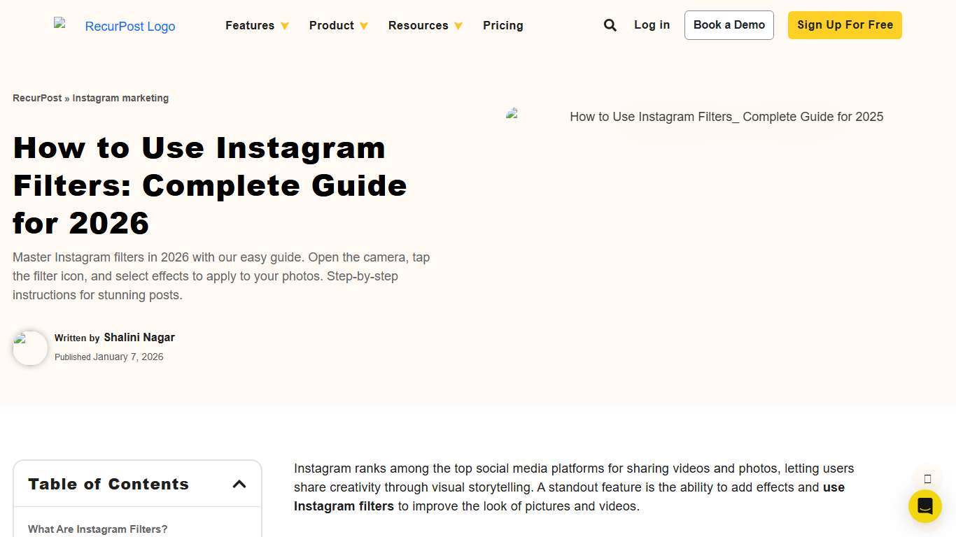 How to Use Instagram Filters: Complete Guide for 2026
